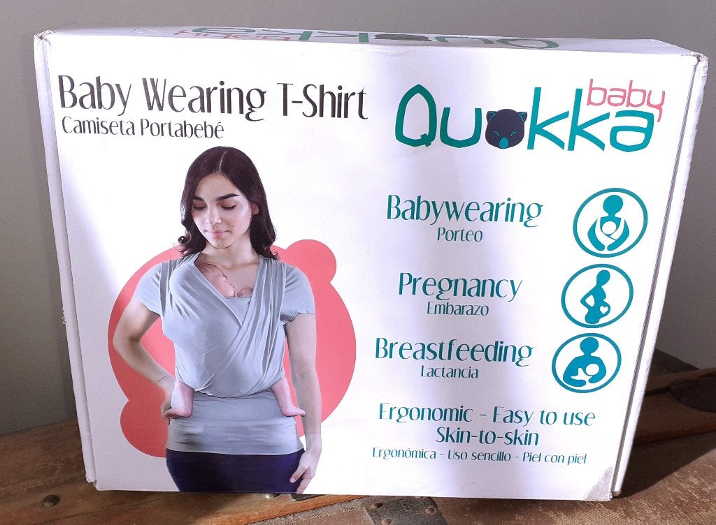 Baby draagshirt Quokka zwart S, Overige merken, Overige typen, Nieuw, Ophalen of Verzenden