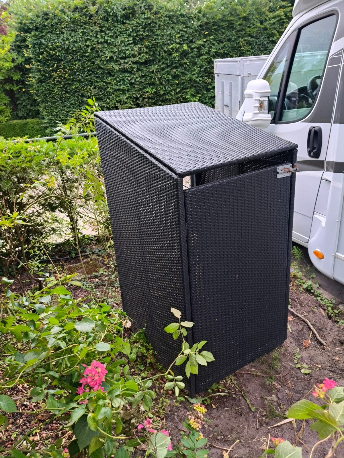 Wicker opbergbox / containerberging, Ophalen, Zo goed als nieuw, Overige materialen, Containerberging