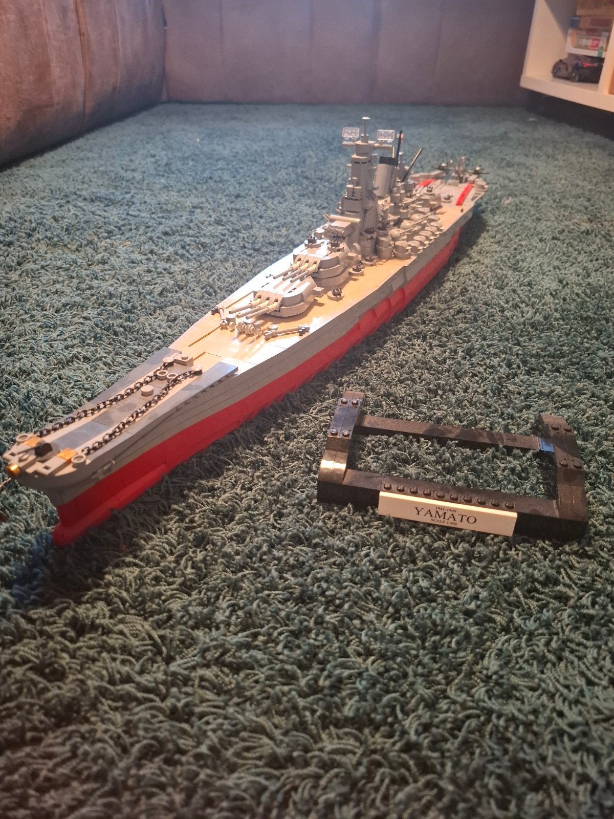 Cobi 4833 - Yamato Battleship, Ophalen of Verzenden, Zo goed als nieuw