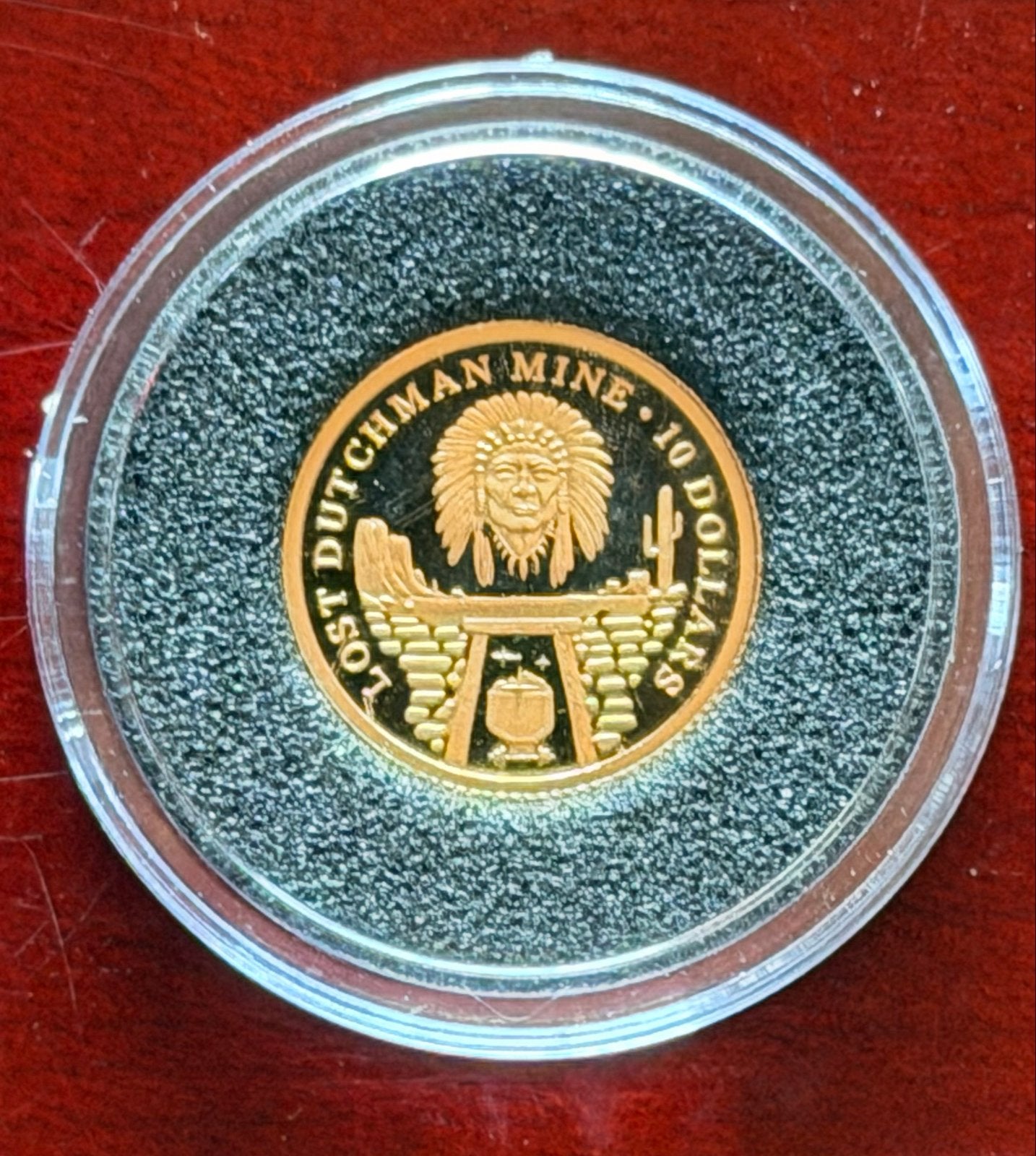 Zeldzame Gouden Munt 2006 Lost Dutchman Mine 999, Ophalen of Verzenden, Zuidoost-Azië, Losse munt, Goud