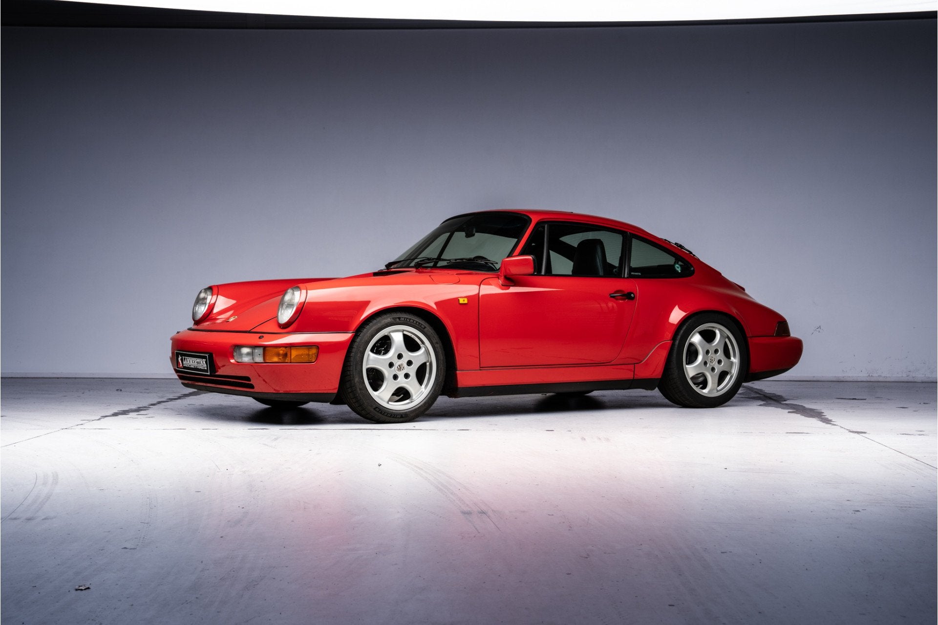 Porsche 911 964 Carrera 4 Coupé | Cup velgen | Sunroof, Auto's, 252 pk, 4 stoelen, Bedrijf, Blauw