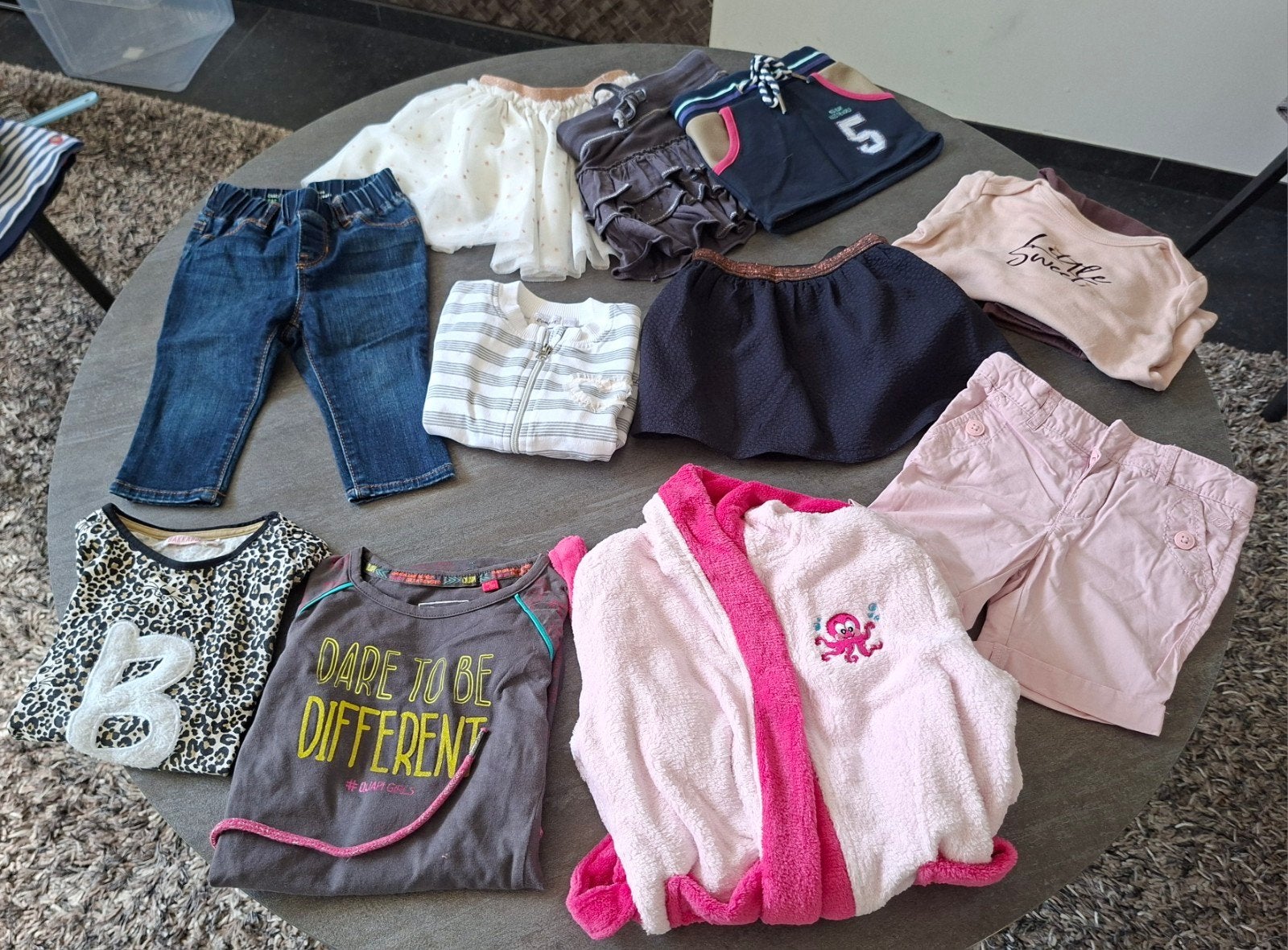 Kledingpakket meisje maat 86, Ophalen of Verzenden, Gebruikt, Maat 92