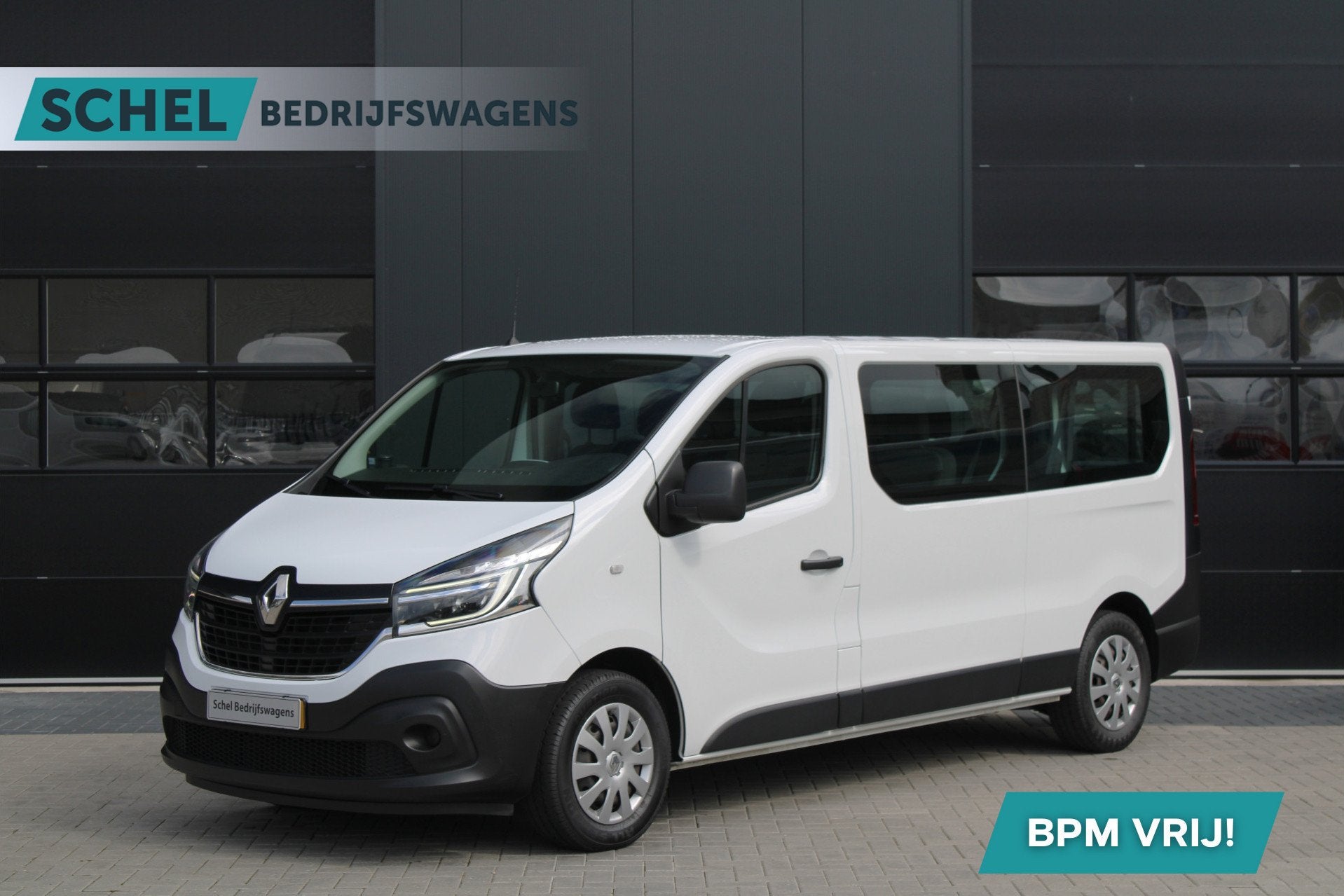 Renault Trafic Passenger 2.0 dCi 120 Grand Life 120pk 9 Zits, Auto's, Renault, Voorwielaandrijving, Stof, Gebruikt, Euro 6