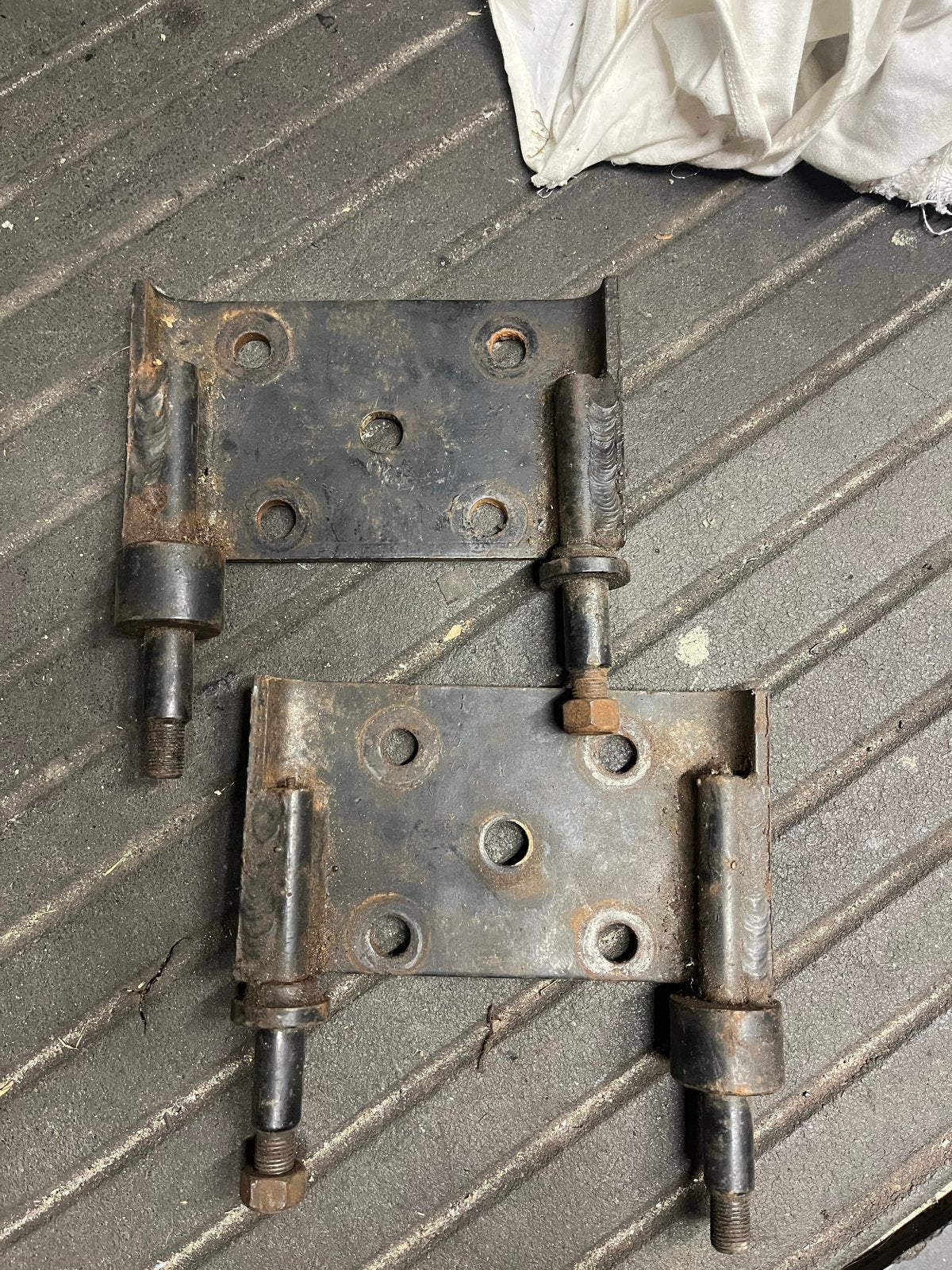 Jeep CJ5 onderdelen: Scharnieren en remschoenen, Ophalen, Gebruikt, Jeep