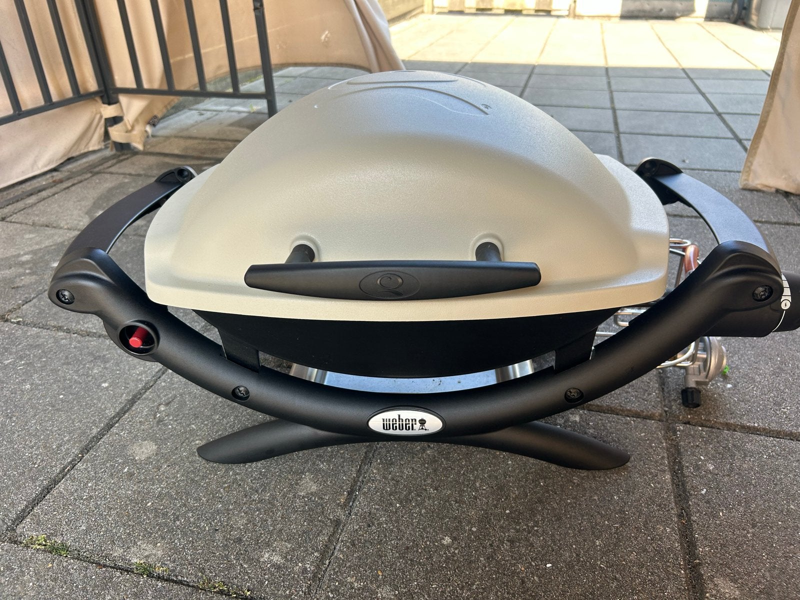 Weber Q1000 gasbarbecue - Compact en draagbaar, Ophalen of Verzenden, Zo goed als nieuw