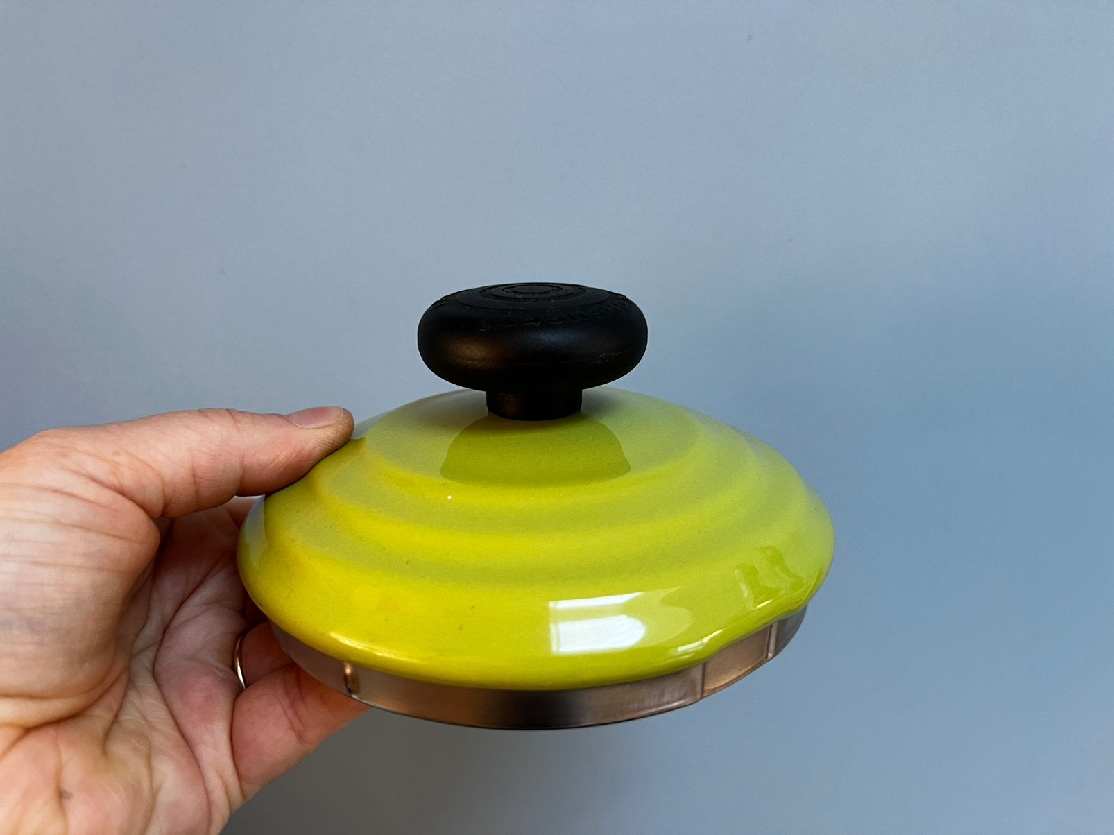 Le Creuset deksel fluitketel 2.1 liter, Ophalen of Verzenden, Gebruikt
