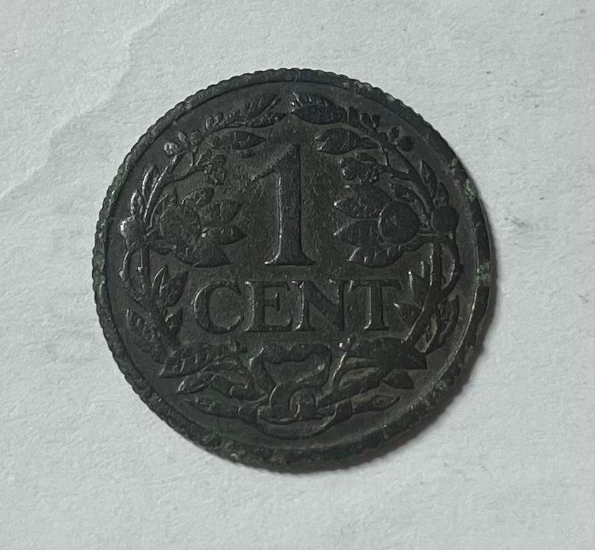 1 cent Nederland 1919, Ophalen of Verzenden, Koningin Wilhelmina