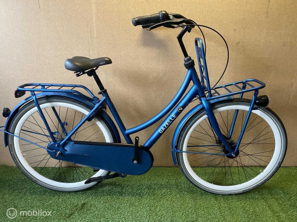 GAZELLE PUUR NL DAMES TRANSPORT FIETS 49 CM 7V DEMO, 47 tot 50 cm, Nieuw, GAZELLE, Gazelle
