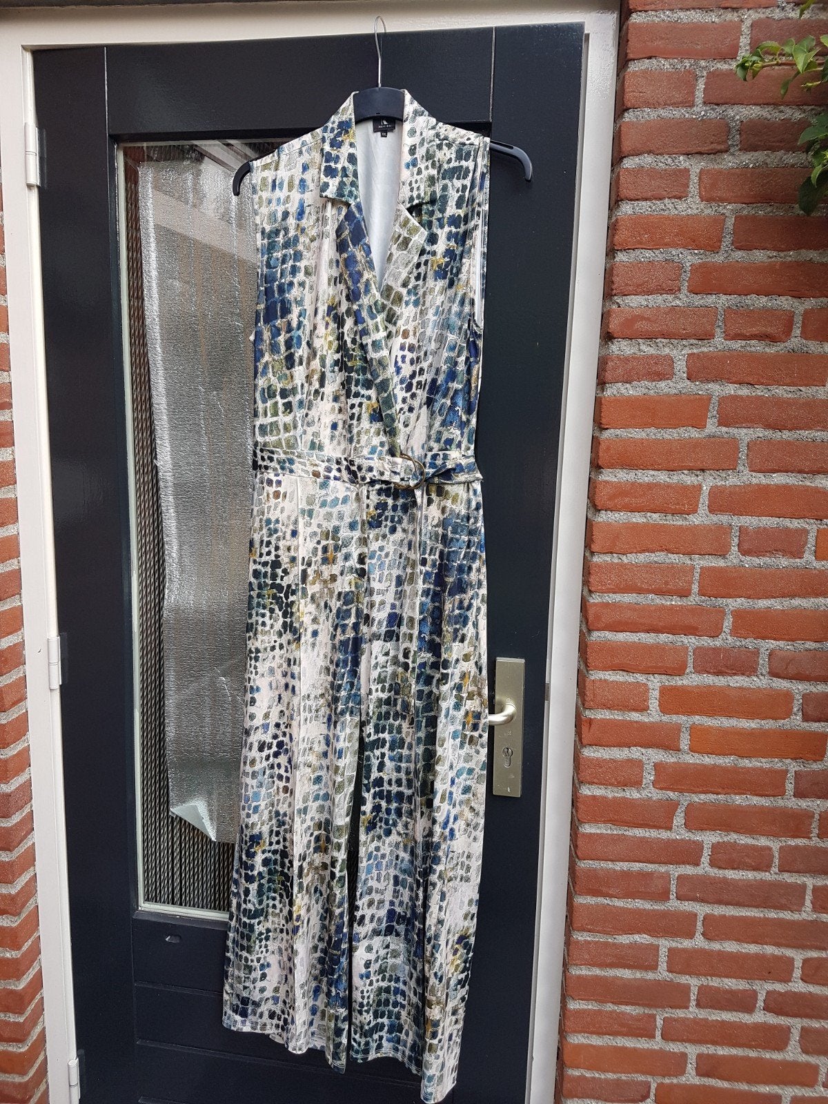 K design jumpsuit XXL, Ophalen of Verzenden, Zo goed als nieuw, Maat 46/48 (XL) of groter, Zwart
