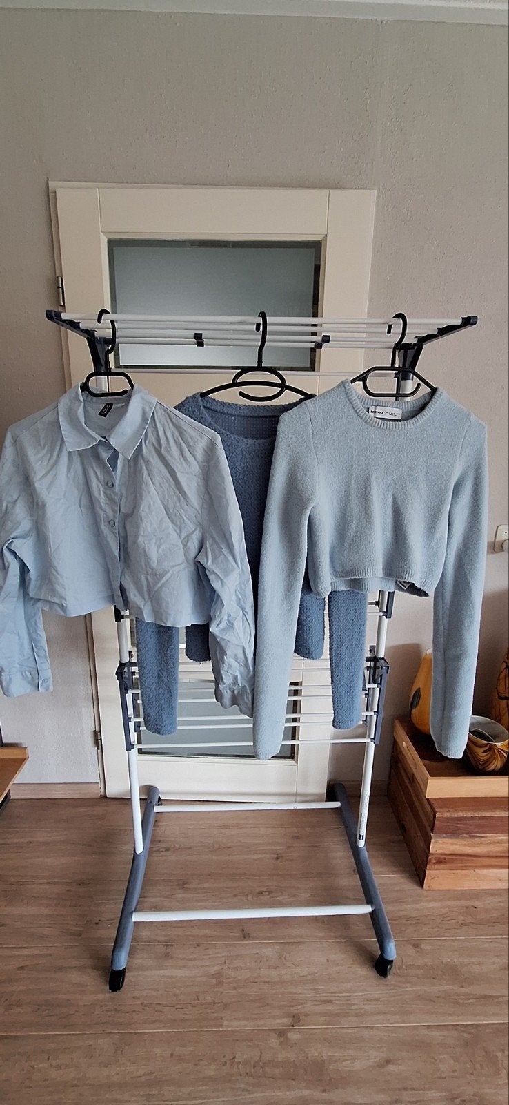 Leuke meiden blouse en truitjes maat S, Ophalen, Blauw, Bershka, Divided, Maat 36 (S)