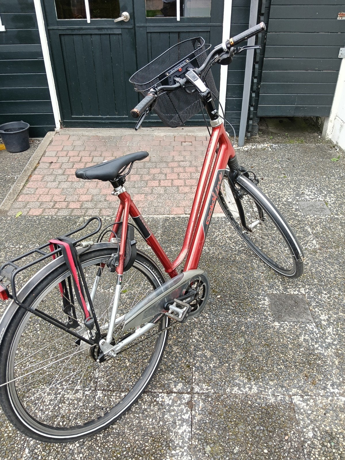 Gazelle Goldline met 11 versnellingen en hydro velgremmen, Gebruikt, Velgrem, Versnellingen, Gazelle
