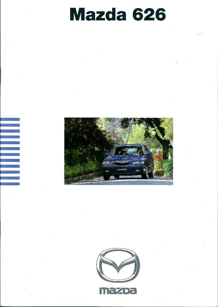 Brochure Mazda 626 1998, Boeken, Ophalen of Verzenden, Gelezen, Mazda