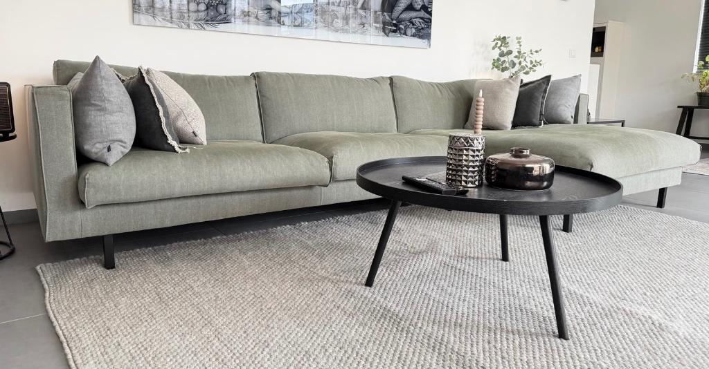 Bodilson Bank met lounge gedeelte, Huis en Inrichting, Ophalen, 250 tot 300 cm, Gebruikt, Driepersoons