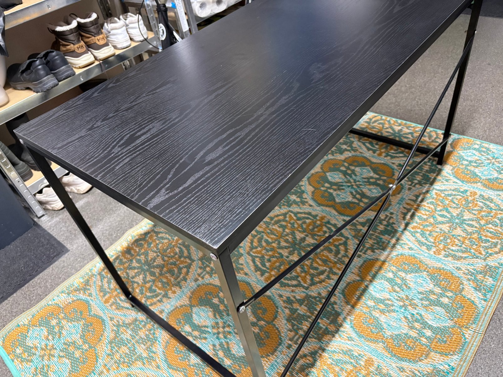 Tafel 120x60, Ophalen, Zo goed als nieuw, Rechthoekig, 50 tot 100 cm