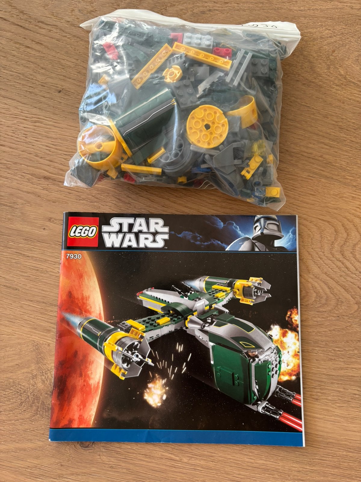 Lego 7930 Star Wars Bounty Hunter Assault Gunship, Gebruikt, Star Wars, Lego, Ophalen of Verzenden