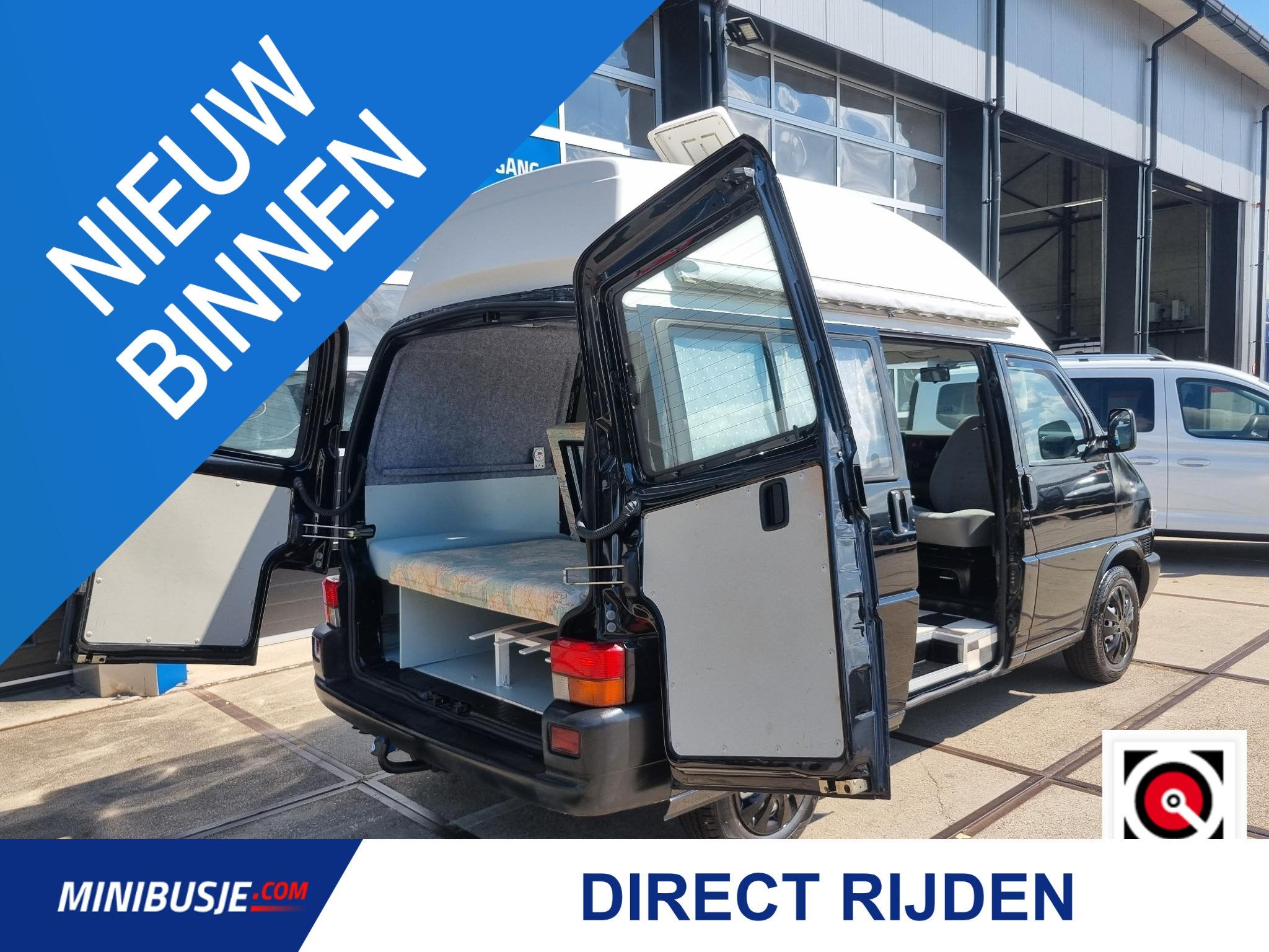 Volkswagen Transporter 1.9 L1-H2 Camper 4-PERS / NETTE CAMPE, Caravans en Kamperen, Pon's Automobielhandel BV., Verwarmde buitenspiegels