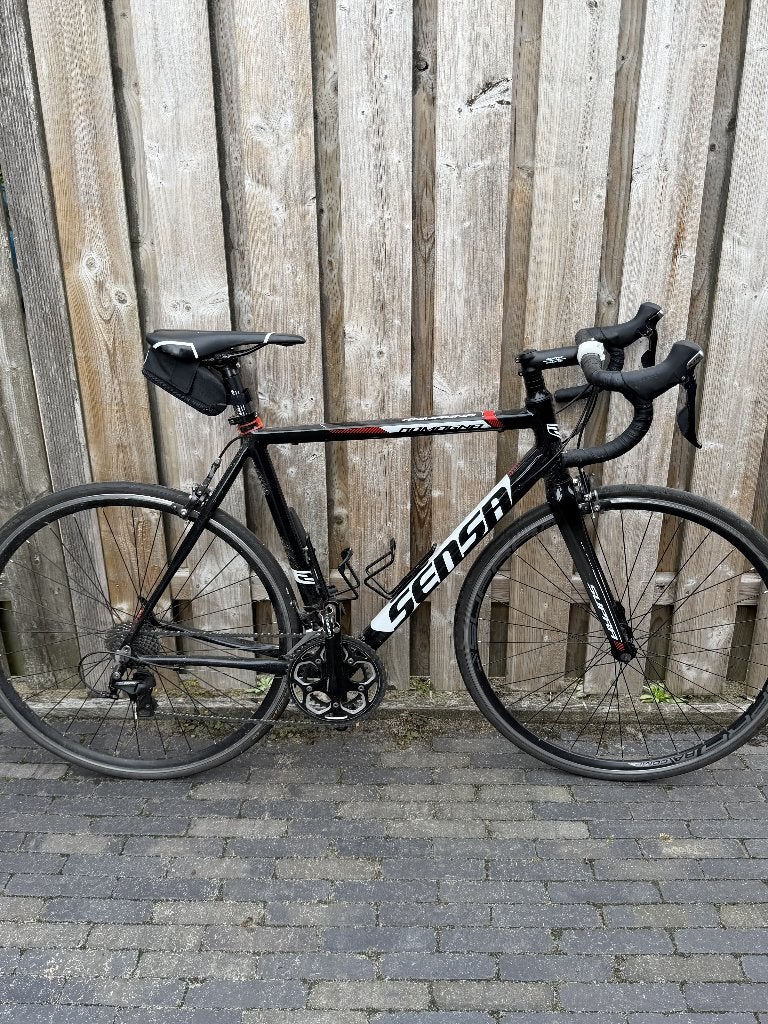 Sensa Romagna racefiets framemaat 56 – € 375,-, Fietsen en Brommers, 28 inch, Gebruikt, Aluminium, 15 tot 20 versnellingen