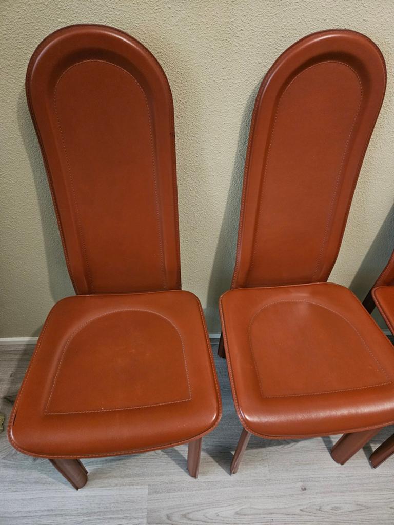 4 eetkamerstoelen, Ophalen, Zo goed als nieuw