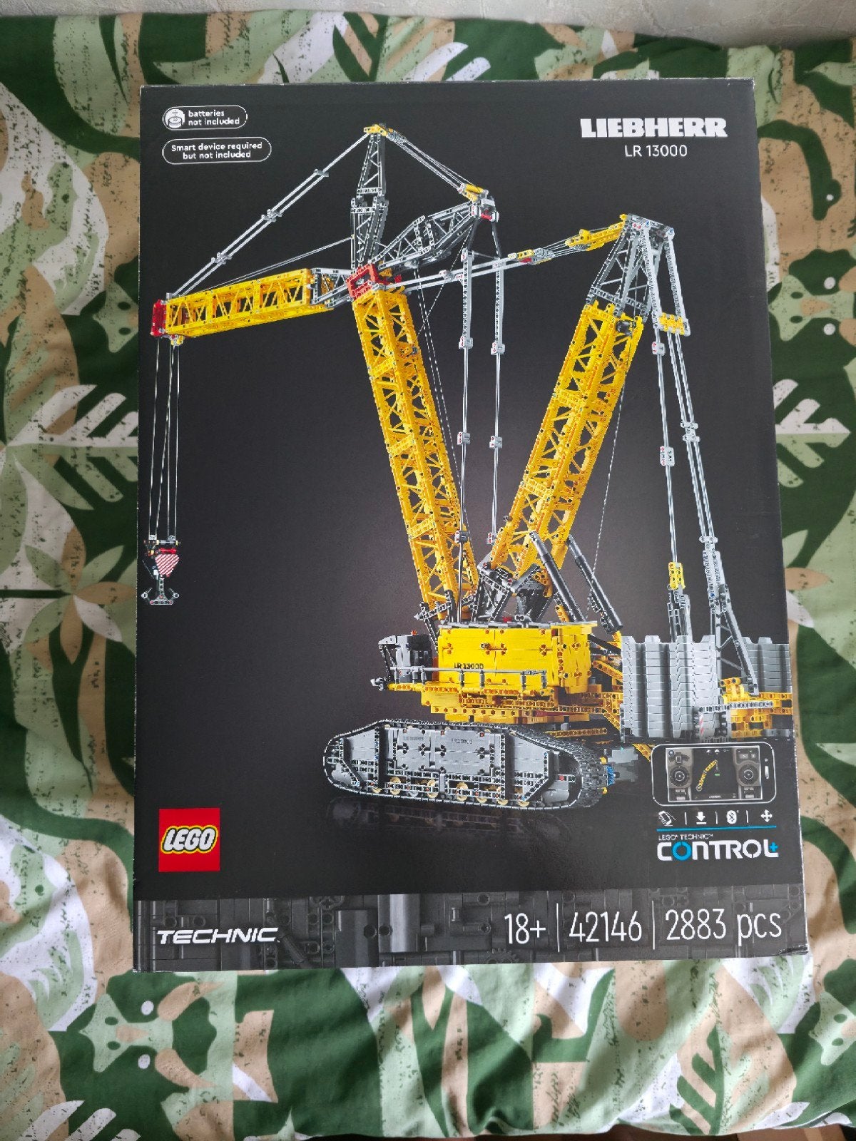 LEGO Technic Liebherr LR 13000 Kraan (42146) Nieuw, Ophalen of Verzenden, Nieuw, Overige merken