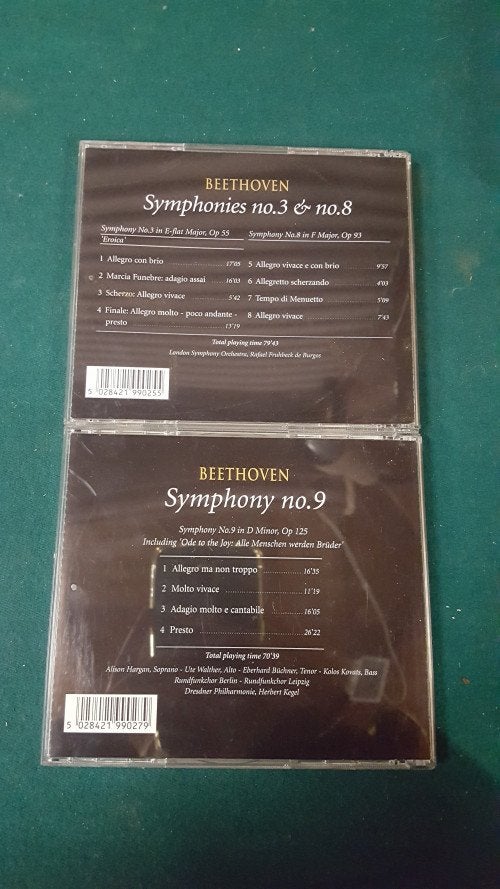 4 x cd beethoven symphony, Ophalen of Verzenden