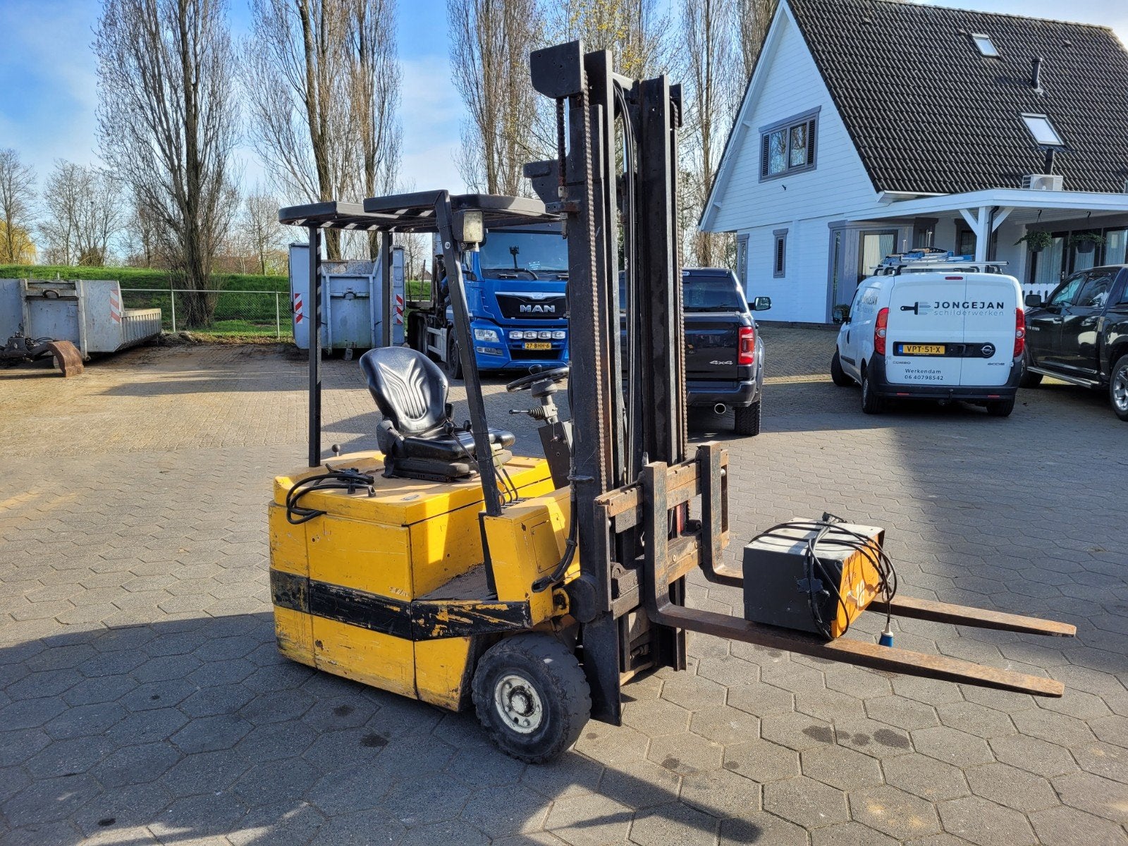 yale 1.5t elektrische compacte heftruck, Ophalen, Heftruck, Toyota, 1000 tot 2000 kg