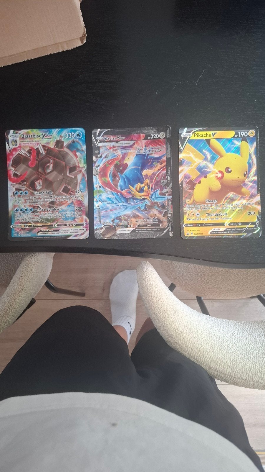 Pokemon kaarten, Ophalen of Verzenden, Zo goed als nieuw, Meerdere kaarten, Foil