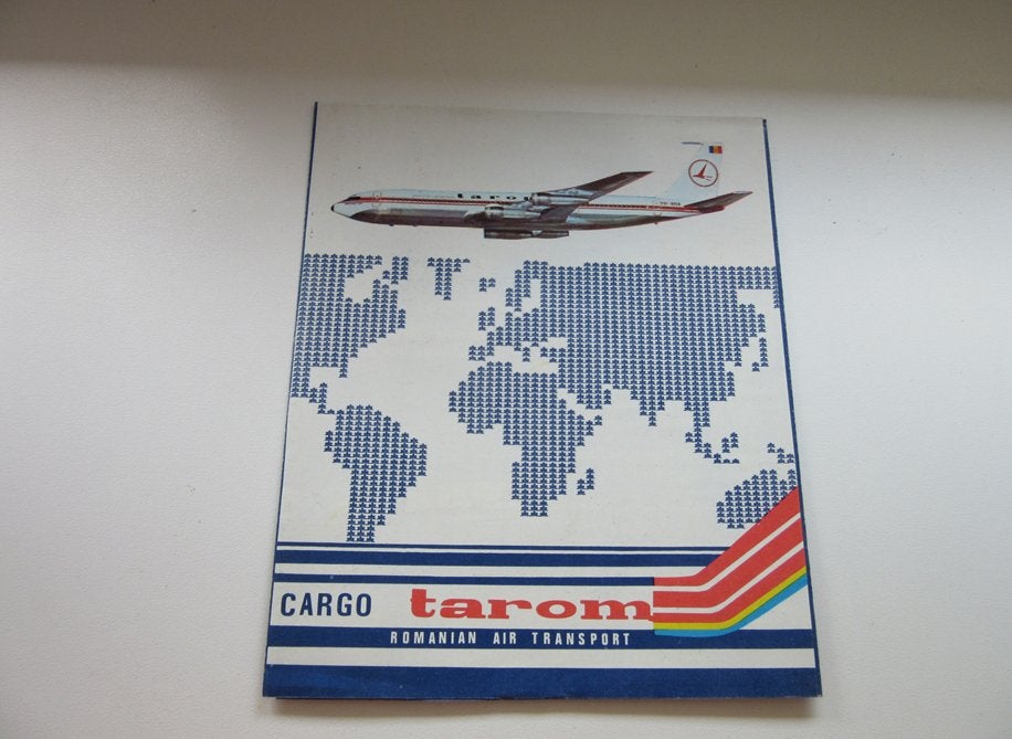 Cargo Tarom brochure Romanian Air Transport, Verzenden, Zo goed als nieuw, Overige typen