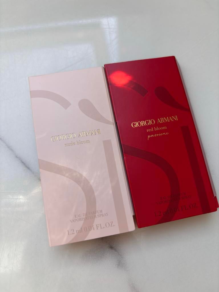 Giorgio Armani Si Passione Red & Nude Bloom Testers, Ophalen of Verzenden, Nieuw