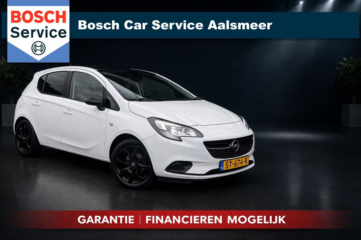 Opel Corsa 1.4 Black Edition, Auto's, Voorwielaandrijving, Gebruikt, 4 cilinders, Origineel Nederlands