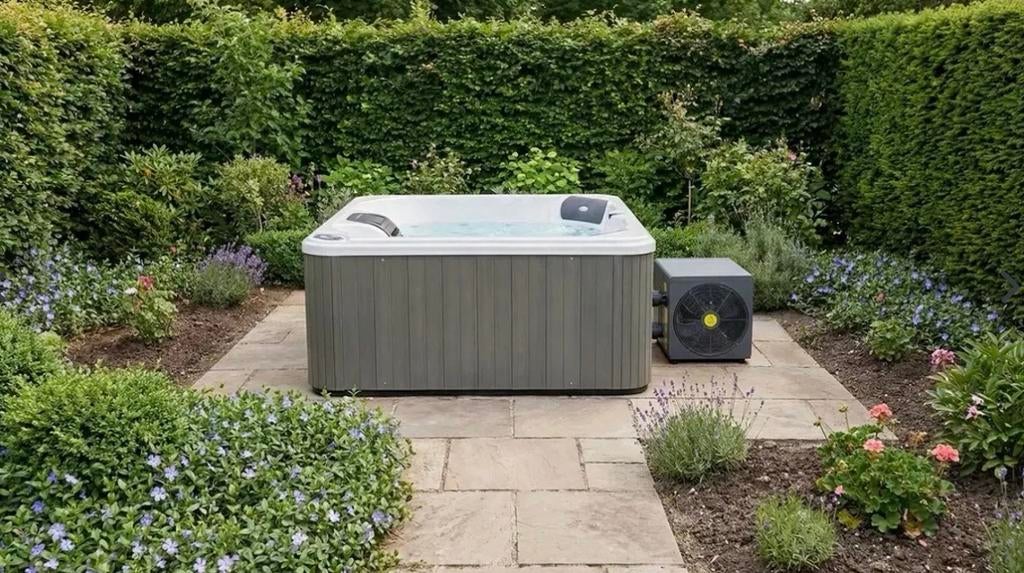 Kwaliteit Spa Bubbelbad Wellness W’eau 4 persoons, Ophalen of Verzenden, Nieuw, Overige typen
