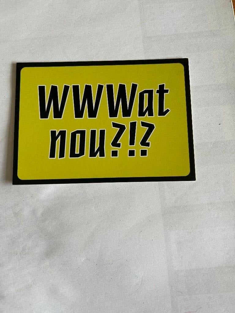WWWat nou, Ophalen of Verzenden, 1980 tot heden, Ongelopen, Overige thema's