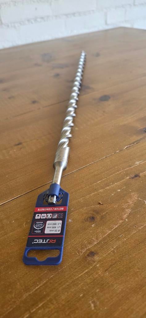 SDS+ Boor 20mm x 600mm - Zo goed als nieuw, Doe-het-zelf en Verbouw, Gereedschap | Boormachines, Ophalen of Verzenden