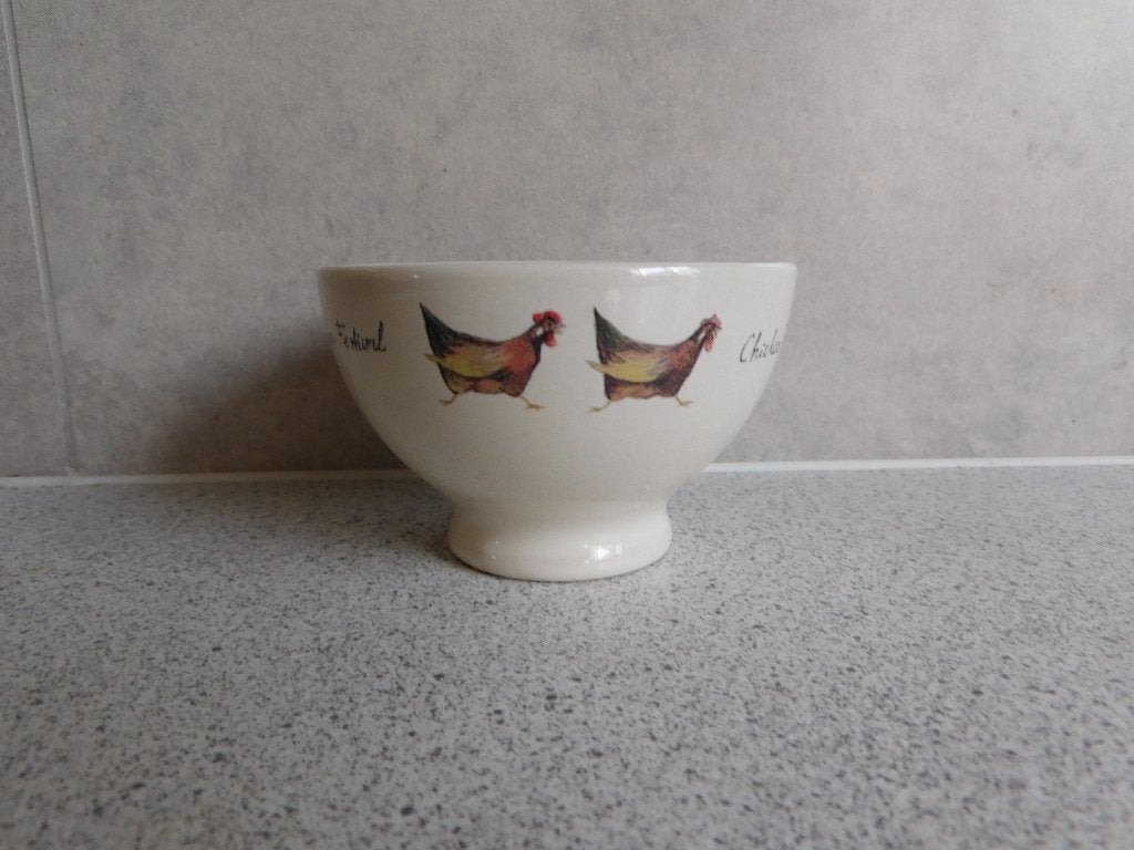 Kom 10 cm. Chicken Festival JET by ter Steege, Ophalen of Verzenden, Zo goed als nieuw, Kom(men), Overige stijlen