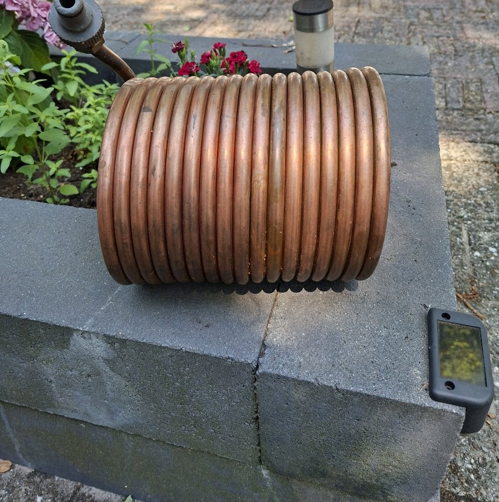 koperen spiraal, Ophalen, Zo goed als nieuw, Verwarming