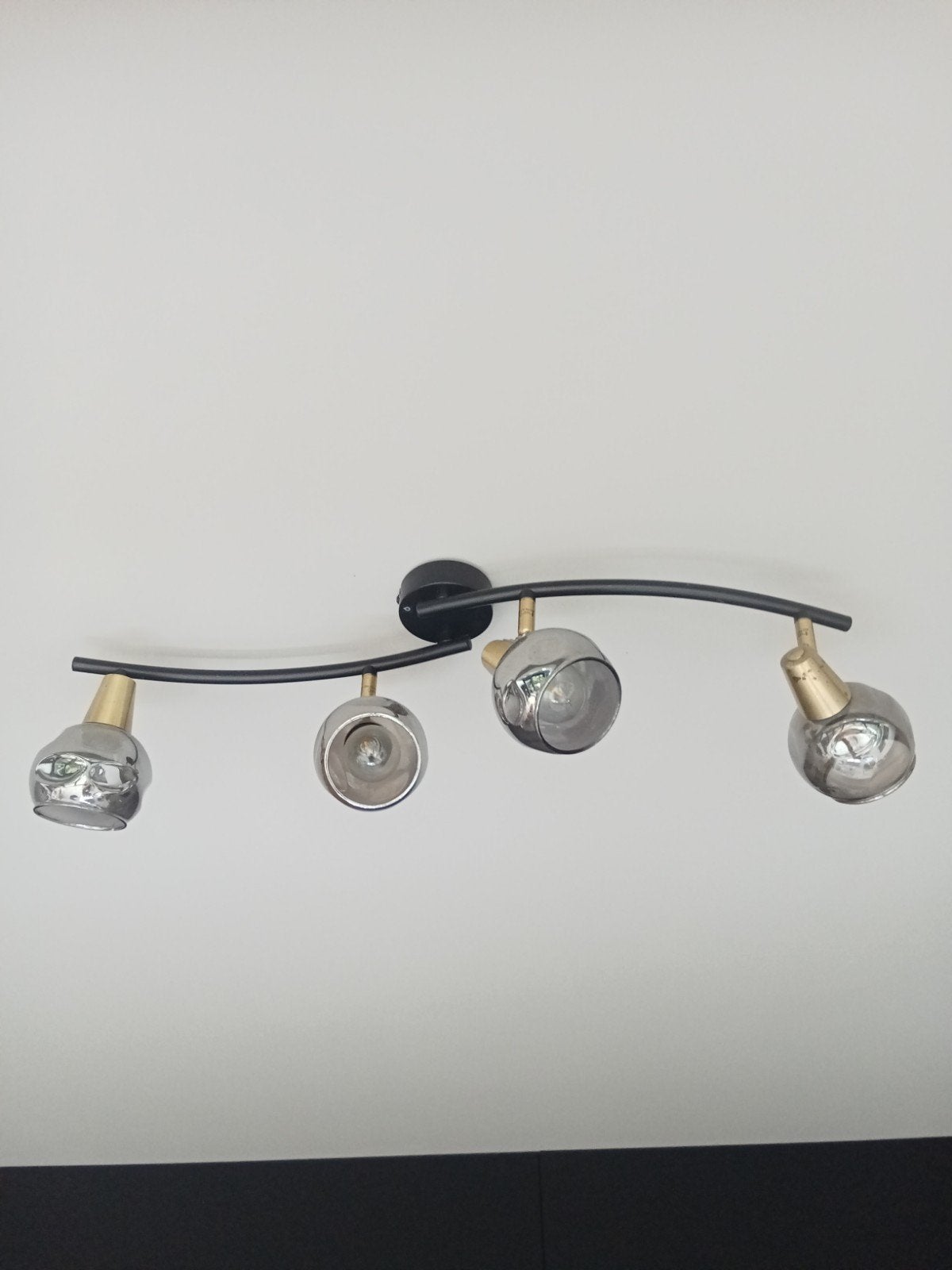 2 smoke glas spots lampen (3 en 4 spots) en meer, Huis en Inrichting, Lampen | Overige, Ophalen of Verzenden