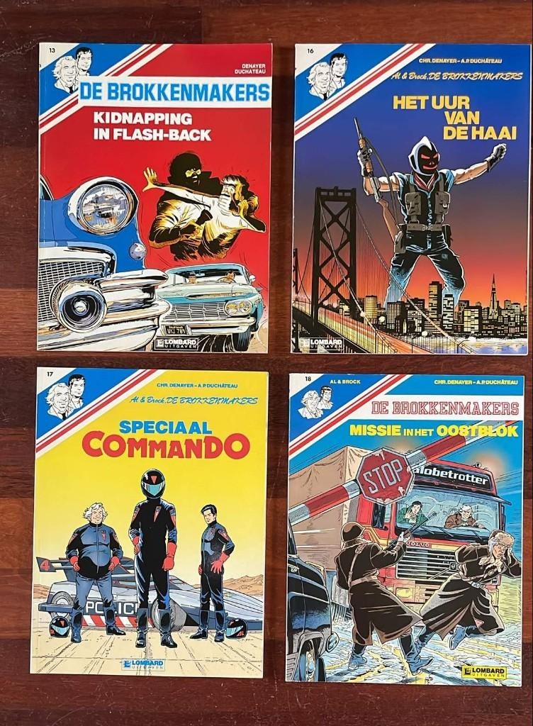Stripboeken: De Brokkenmakers, Boeken, Stripboeken, Meerdere stripboeken, Ophalen of Verzenden, Gelezen