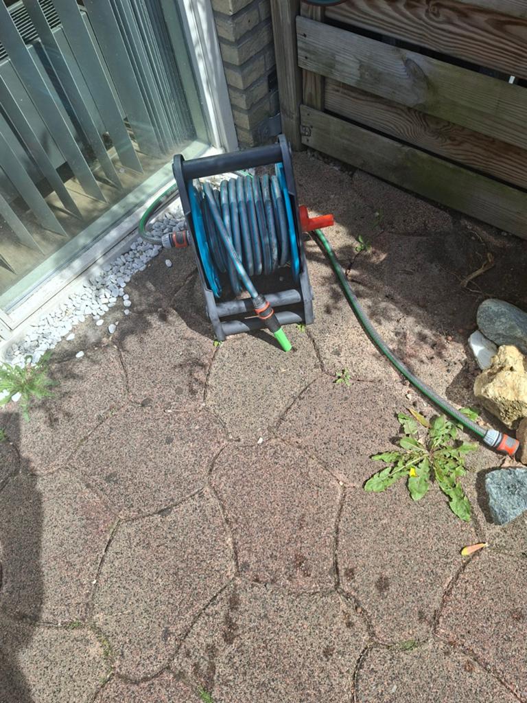 Tuinhaspel, Tuin en Terras, Tuinslangen, Ophalen, Gebruikt, Tuinslang