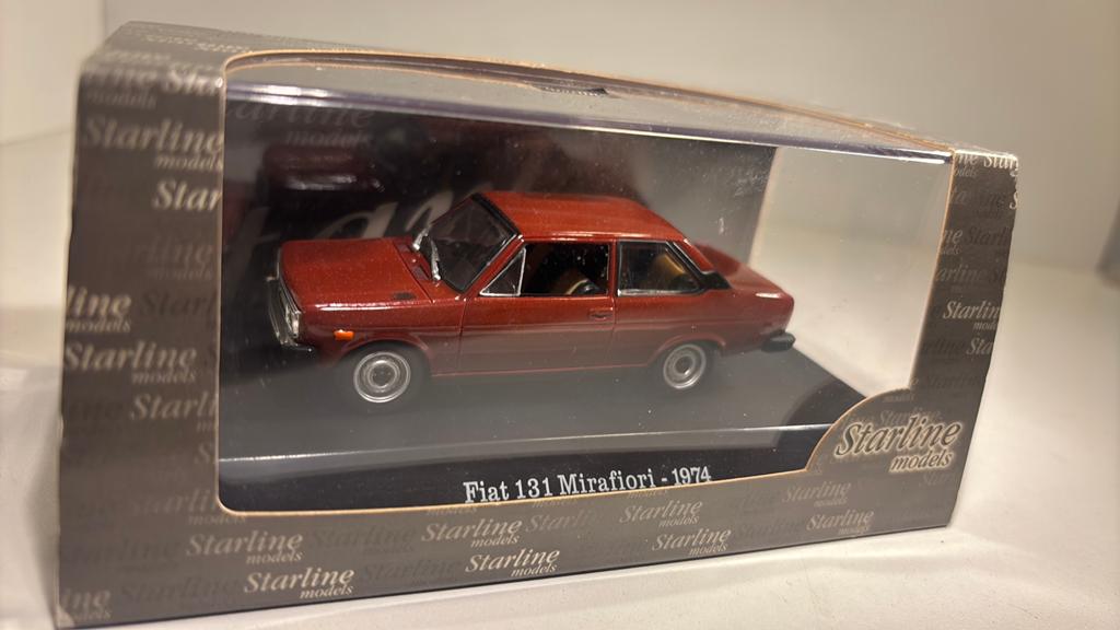 Fiat 131 mirafiori 1974 starline 1.43, Overige merken, Auto, Ophalen of Verzenden, A