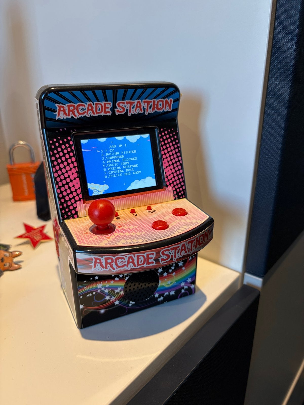 Mini Arcade Station met 240 ingebouwde spellen, Ophalen of Verzenden, Overige merken, Zo goed als nieuw
