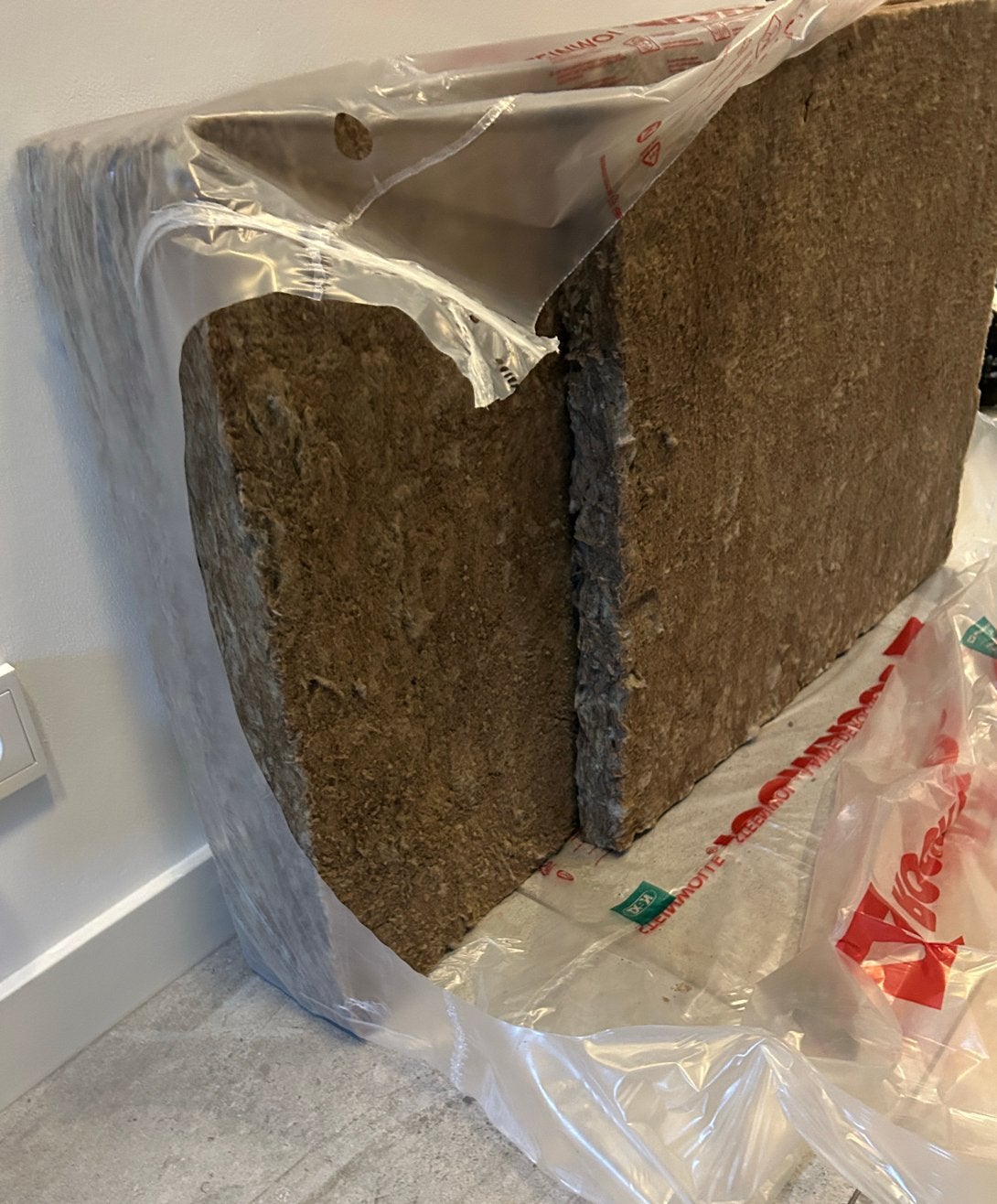 Isolatiemateriaal restje Rockwool Bouwplaat Plus Next, Doe-het-zelf en Verbouw, Nieuw, Steenwol, Minder dan 5 m², Vloerisolatie
