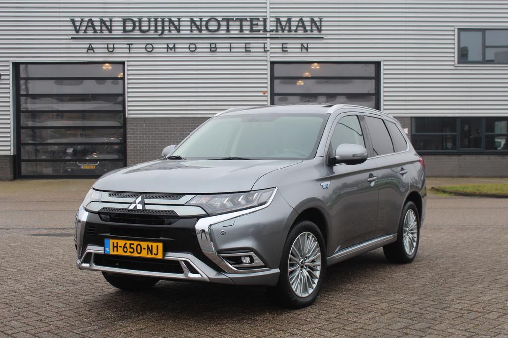 Mitsubishi Outlander 2.4 PHEV Intense+ / Carplay / Schuifdak, Auto's, Mitsubishi, Bedrijf, Te koop, Outlander, 360° camera, 4x4