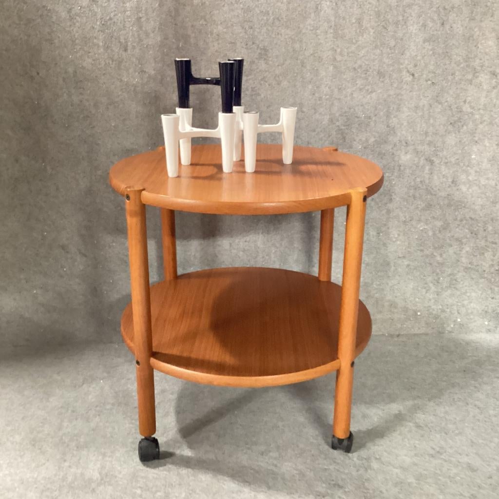 Teak tafel, Gebruikt, 50 tot 100 cm, Verzenden, X