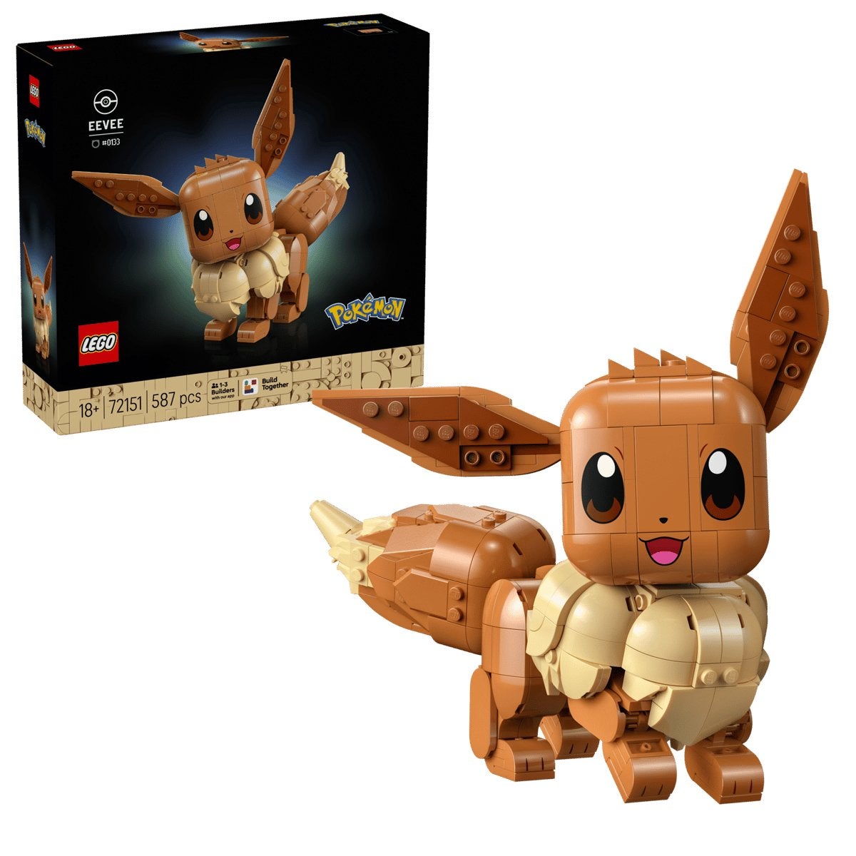 LEGO Pokémon Eevee Bouwset - Nieuw in Doos, Ophalen of Verzenden, Nieuw, Overige merken