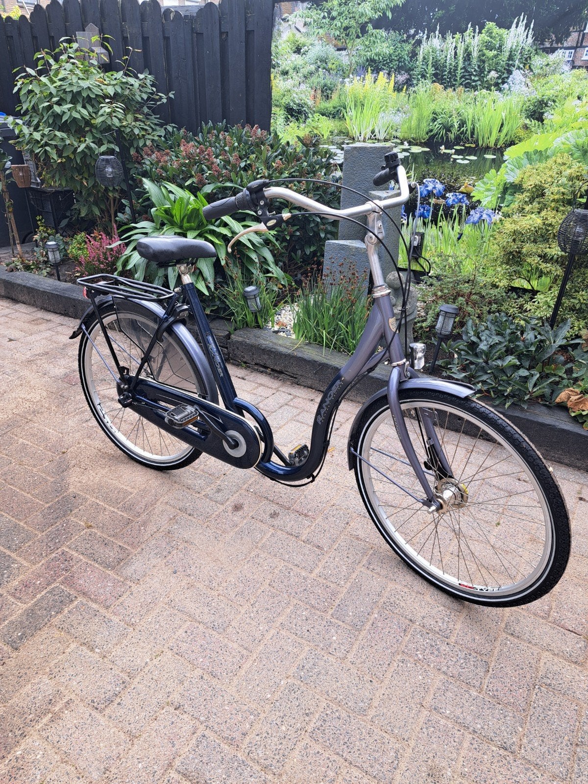 Damesfiets klein vormaat lage instap, Fietsen en Brommers, Versnellingen, Zo goed als nieuw, 0 zitjes, 50 tot 53 cm