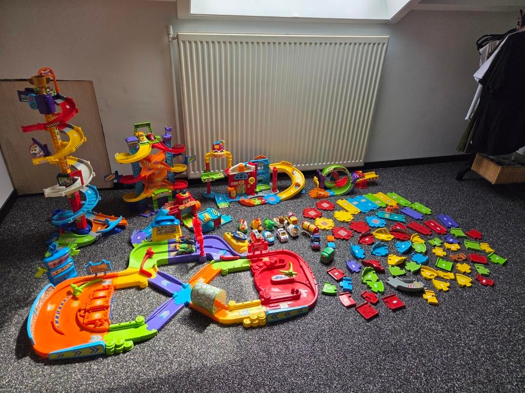 VTech Toet Toet Auto's en Zoef Zoef Dieren, Zelf te bouwen, Elektrisch, Ophalen, Overige merken