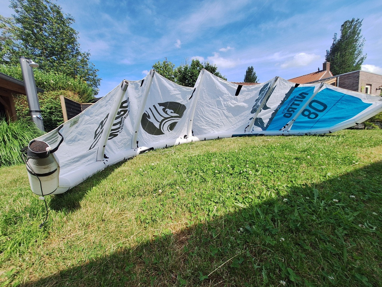 Cabrinha Nitro big air 8m2 2023, 8 m², Geen board, Ophalen of Verzenden, Zo goed als nieuw