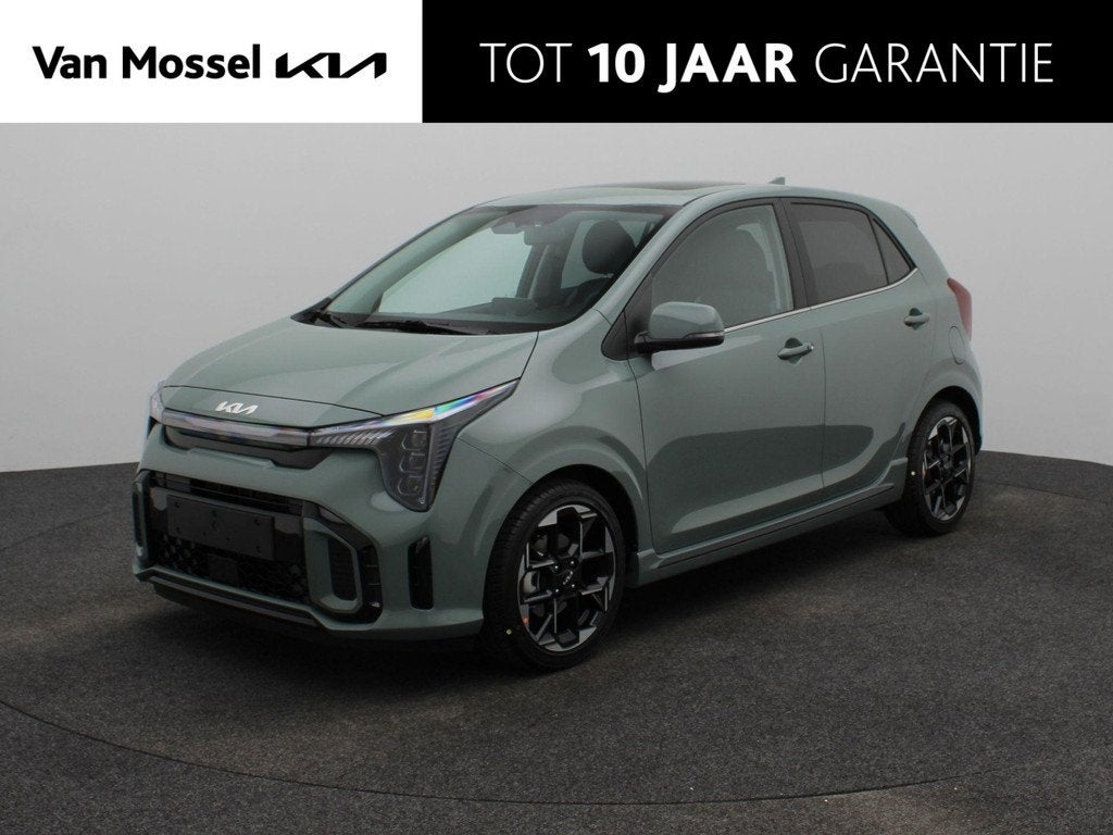 Kia Picanto 1.0 DPI GT-Line Leder | Open Dak | Stoel & Stuur, Auto's, Kia, Voorwielaandrijving, 63 pk, 4 stoelen, Bedrijf