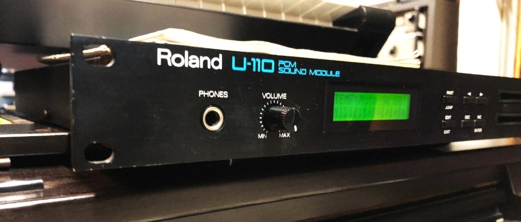 Roland U-110 Vintage sample player, Ophalen of Verzenden, Gebruikt, Roland