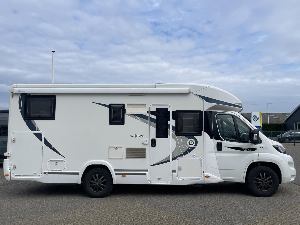 Chausson Welcome 727 GA MAXXFAN/CAMERA/SCHOTEL/TV/LUCHTVERIN, Ringverwarming, Fiat, 7 tot 8 meter, Koelkast