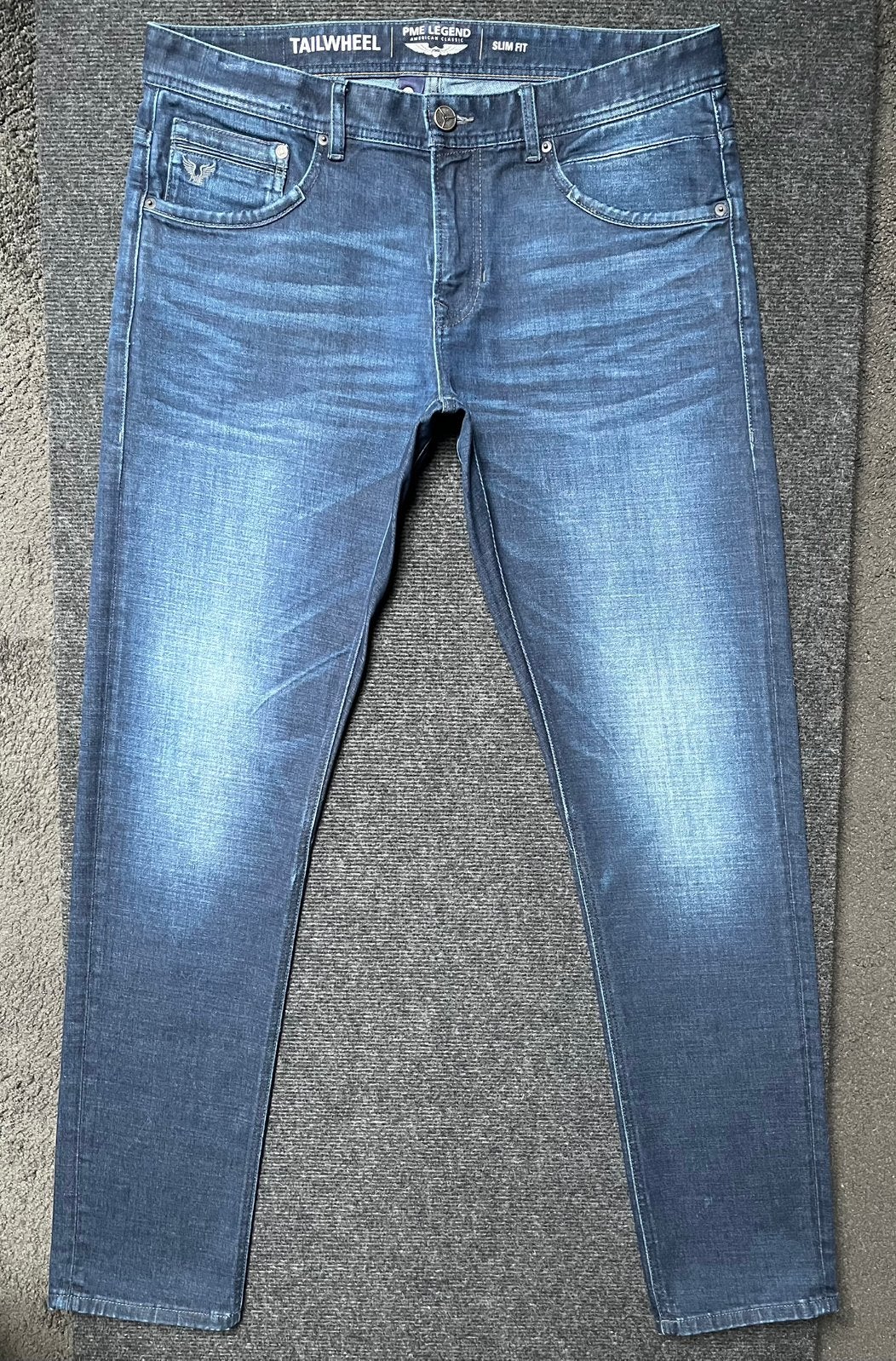 PME Legend Tailwheel stretch jeans 35/36 (NIEUW), Ophalen of Verzenden, Nieuw, Blauw, Overige jeansmaten